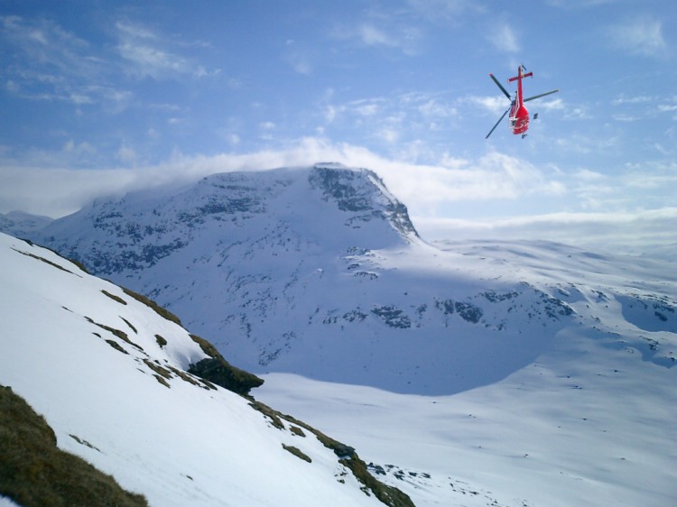 Vy över Voitasrita, Riksgränsen.       Foto: Andreas Bengtsson