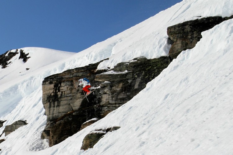 Heliski Riksgränsen 13 maj! Foto: Carl Lundberg