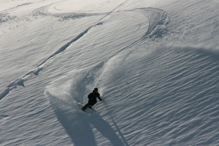 Heliski Riksgränsen 14 maj 2009. Foto: Andreas Bengtsson